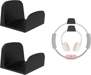 Supporto per Headset e Accessori Fitness - Orecchini universali per cuffie e anello di Pilates - Set da 2 - Nero.