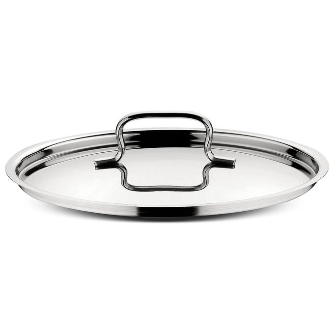 Lagostina 010740060114 Sfiziosa Coperchio Pentola Rotondo 14 cm Acciaio Inox 18-10 colore Acciaio Inox