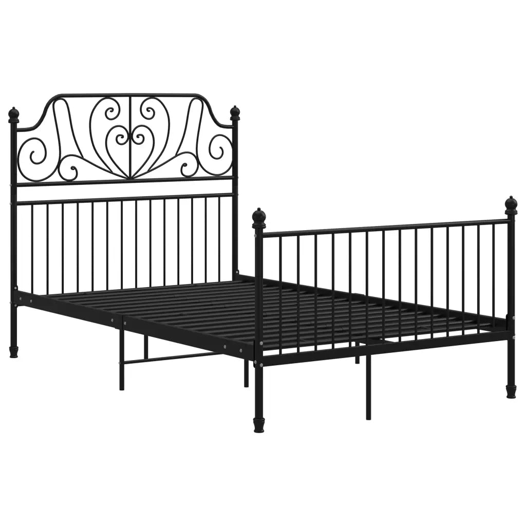 Giroletto Nero in Metallo 120x200 cm 324847
