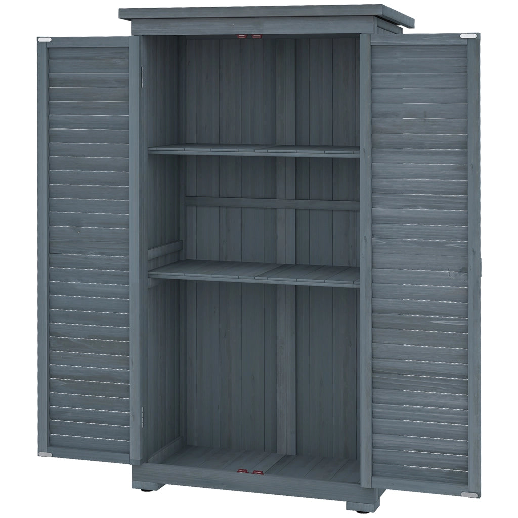 Casetta in Legno ¨C zephmum ¨C 87x46.5x160 cm Grigio