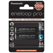 Panasonic 2500mAh, 1.2V Batteria ricaricabile Stilo AA