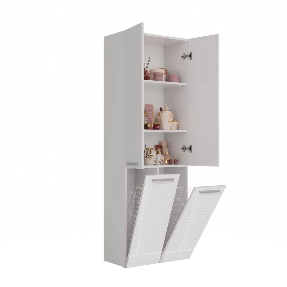 Colonna bagno NEL 2k/DD bianco lucido