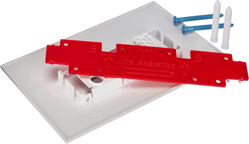 PLACCA 2 TASTI MODELLO ECO LINEA BIANCA   PUCCIPLAST Srl