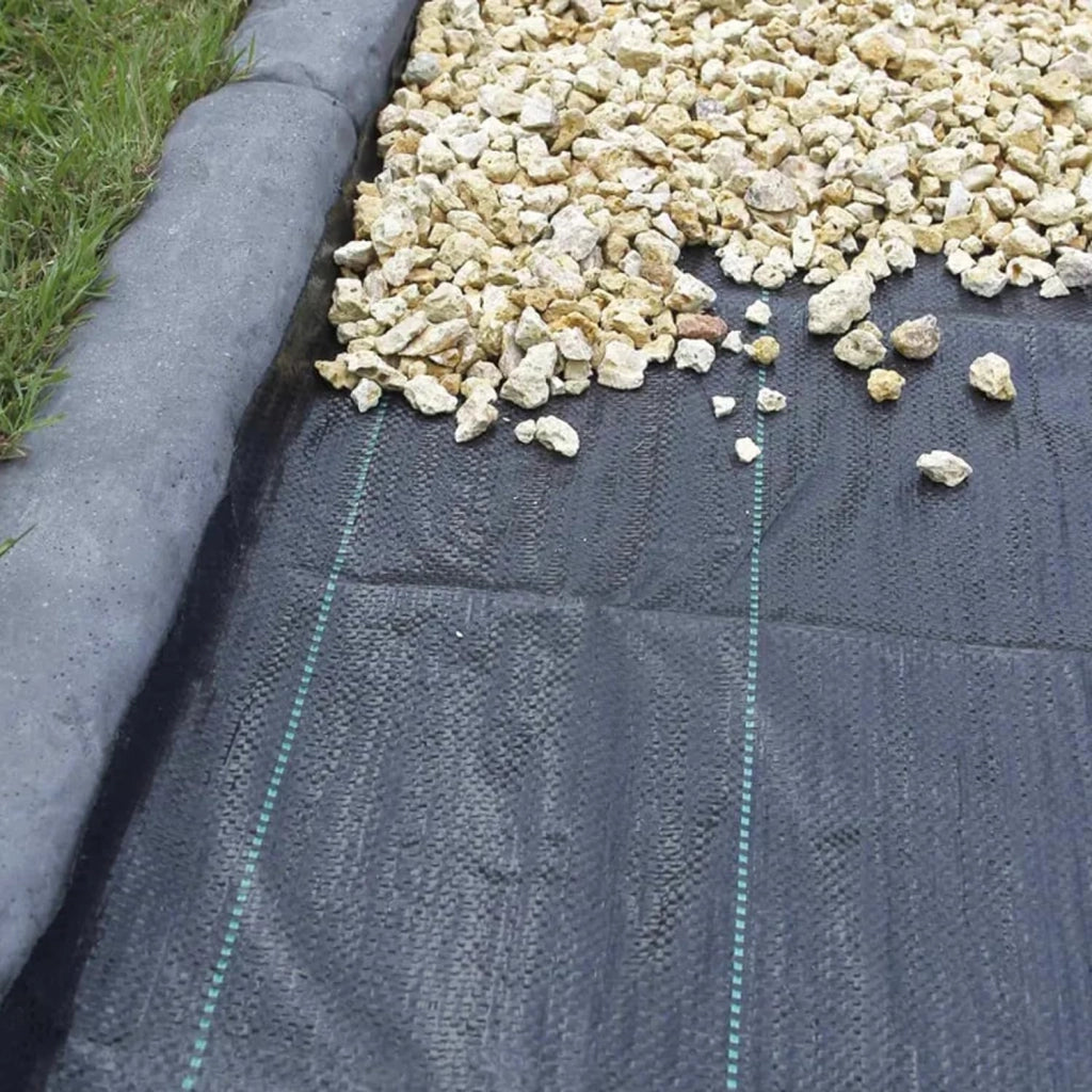 OWIJI Telo Anti Erbacce PRO Pacciamatura Nero Polipropilene Dimensioni 1,5 x 10 m Resistente Permeabile Giardino Orto Aiuola