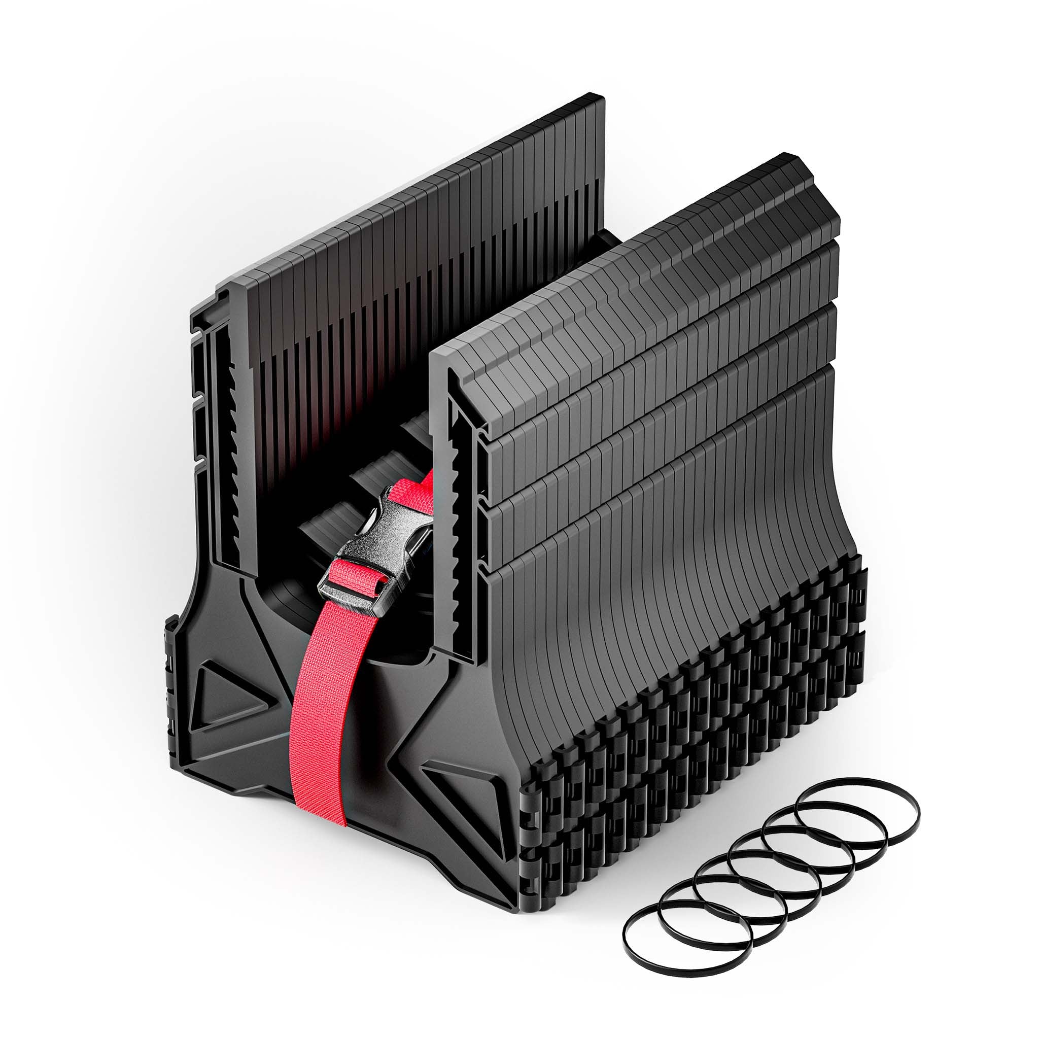 Supporto per tubi acqua di scarico camper caravan e roulotte 4,5 m, estensibile per tubazioni fino a Ø 94 mm, per smaltimento acque nere e grigie in campeggio