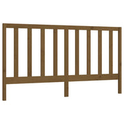 Testiera | Testata per Letto ambra 206x4x100 cm in Legno Massello di Pino