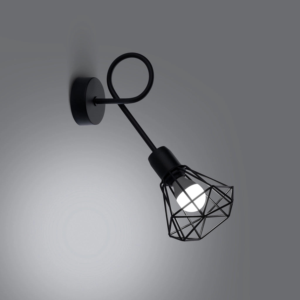 Lampada da parete ARTEMIS 1S nero