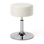 Sgabello Lavoro Make Up Toeletta Seduta Rotante Altezza Regolabile Comodo 130kg Bianco