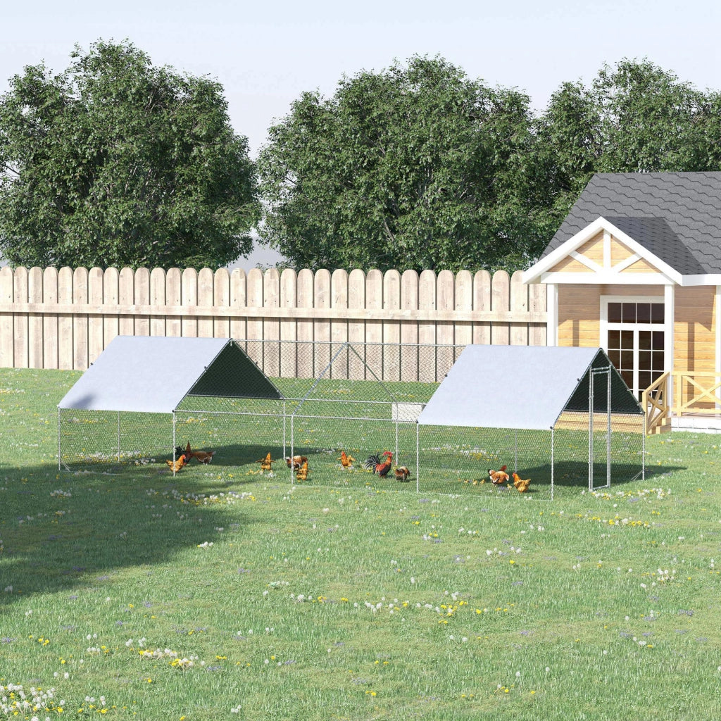 Recinto per giardino esterno ¨C zephmum ¨C grigio 3x8x2 m