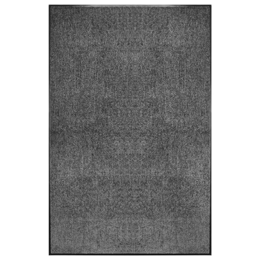 Zerbino Lavabile Antracite 120x180 cm cod mxl 47063