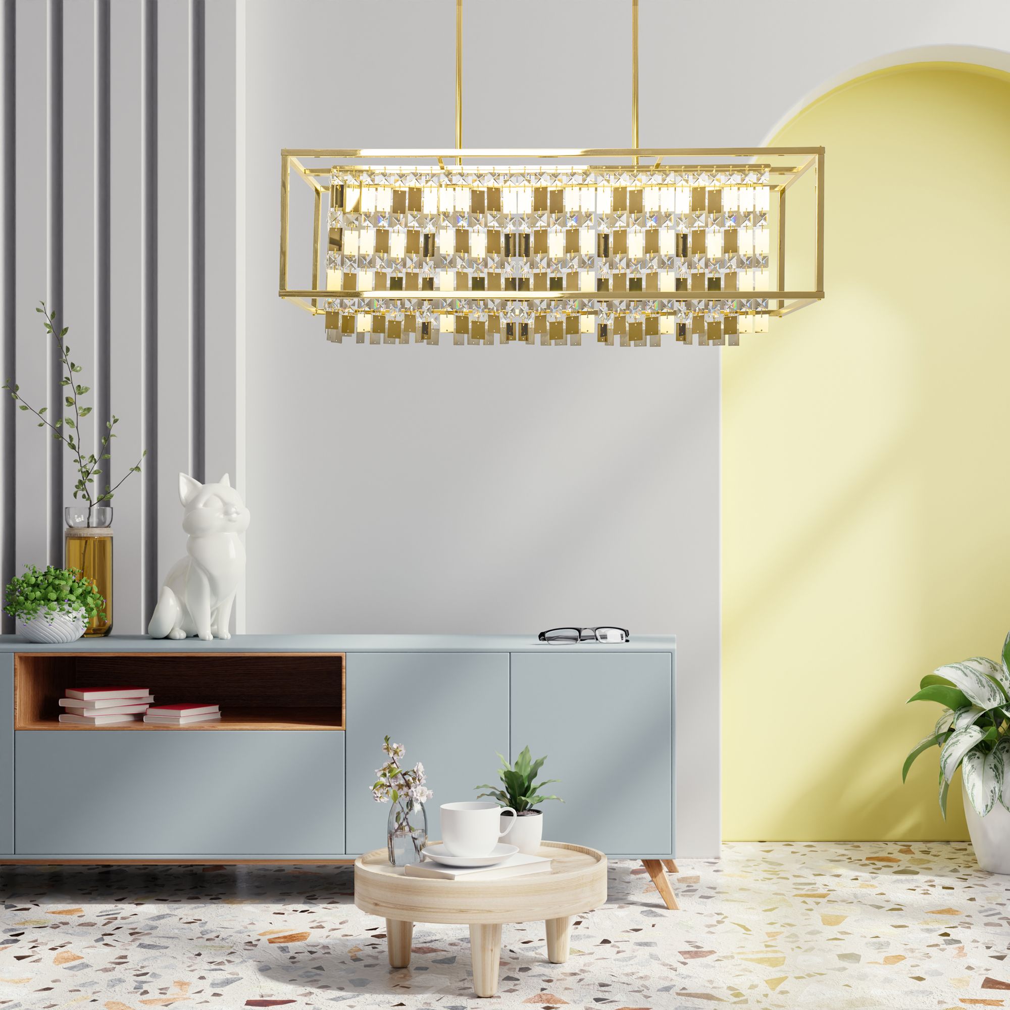 Lampada APP1113-4CP Gold