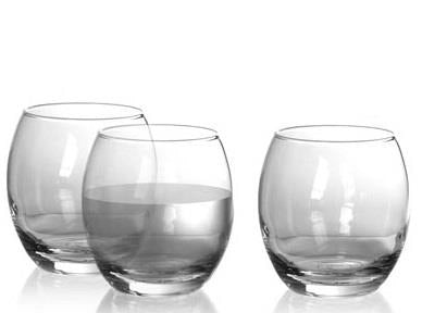 IMPERO SET DA 12 BICCHIERI PER ACQUA IN VETRO DA 405 CC