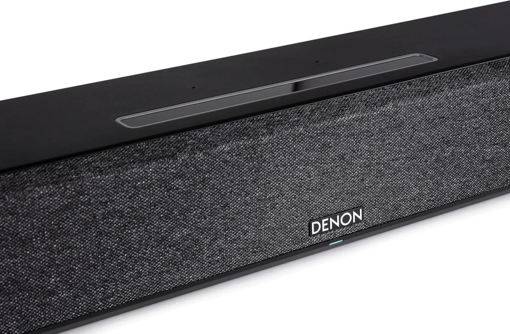 DENON Home Sound Bar 550 compatto home cinema soundbar con Dolby Atmos, DTS:X, WLAN, Bluetooth, AirPlay 2, HEOS integrato, Alexa integrato, HDMI eARC, 4K Ultra HD, Dolby Vision, HDR10