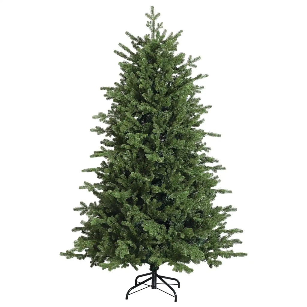 Albero di Natale Artificiale con Rami Pieghevoli 120 cm 150 LED 3465501