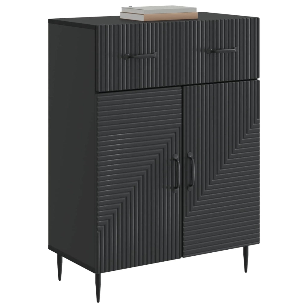 Credenza Nero 66 x 34,5 x 89,5 cm Legno ingegnerizzato 894866