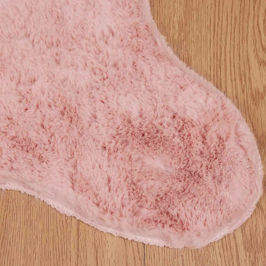 Tappeto antiscivolo in sintetica di coniglio OLITE Rosa 42021716