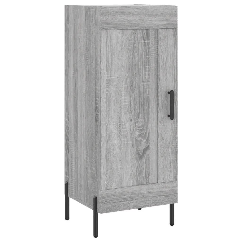 Credenza Grigio Sonoma 34,5x34x90 cm in Legno Multistratocod mxl 80972