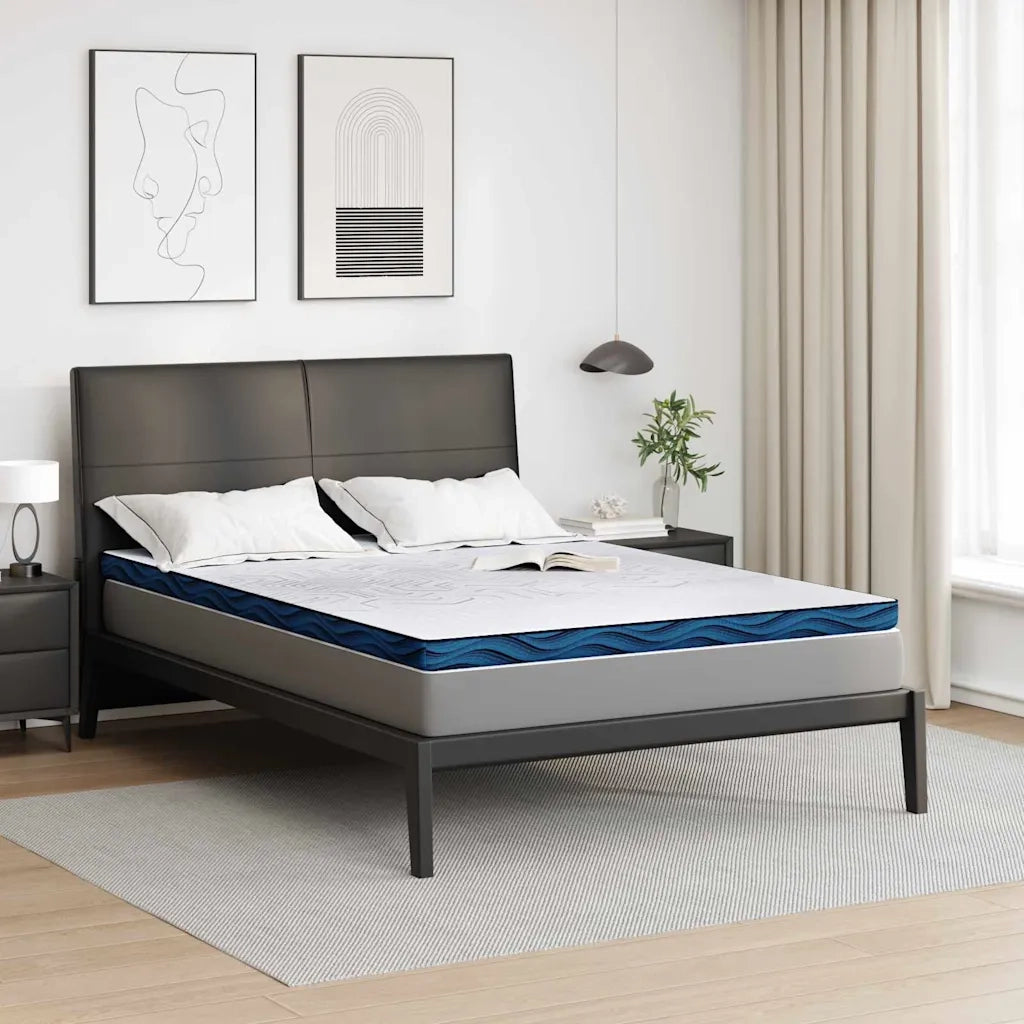 Topper per materasso Bianco 140 x 190 cm Tessuto Jacquard CFW3929590