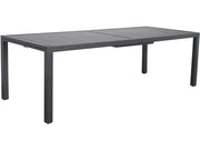 Tavolo da giardino allungabile in metallo "Salou" - 240/300 x 100 x 75 cm - Grigio
