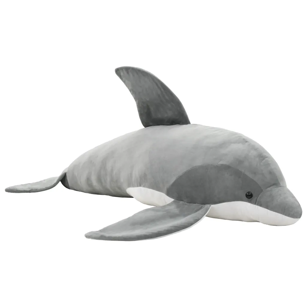 Giocattolo di Peluche Delfino Grigio 80230