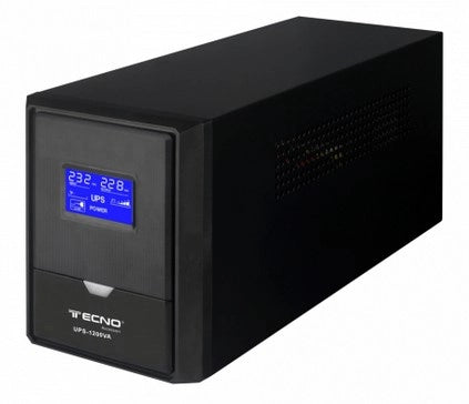 Tecno tc-800va-lcd gruppo di continuità (ups) 360 w 2 presa(e) ac - 39.34