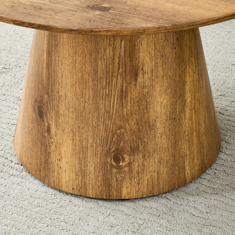 Tavolino da Caff¨¨ Rotondo ¨C MINIMAL ¨C Legno MDF, ?60x35 cm