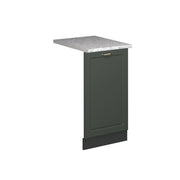 Vicco Pannello frontale della lavastoviglie Verde-oro Country House 45 cm , PL Marmo