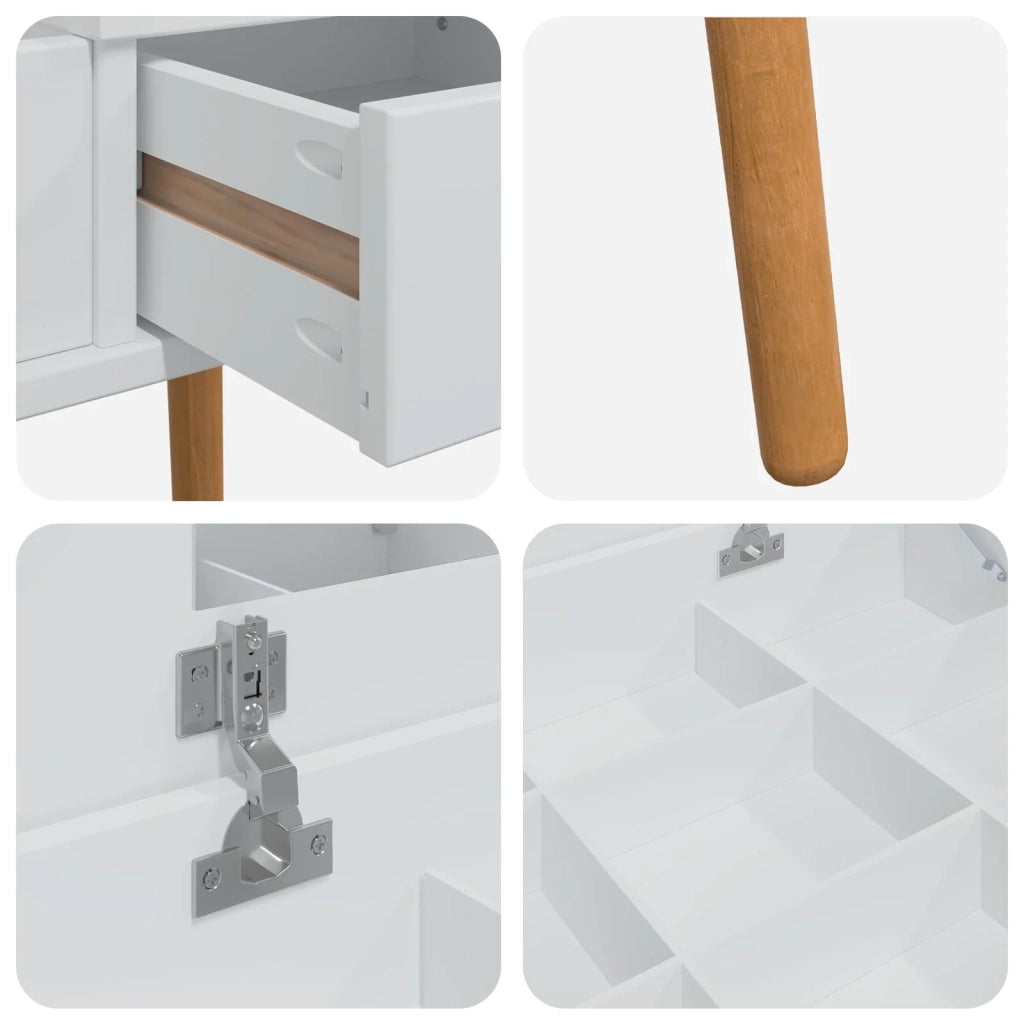 Tavolo da Trucco FAUSKE Bianco 76 x 50 x 78 cm 42040687