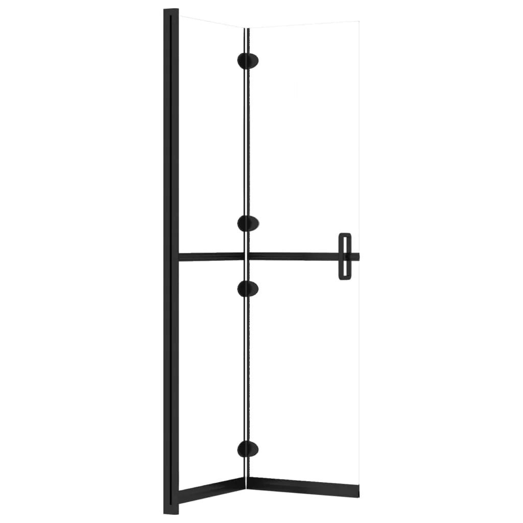 Parete doccia pieghevole vetro ESG trasparente 70x190 cm 02_0002159