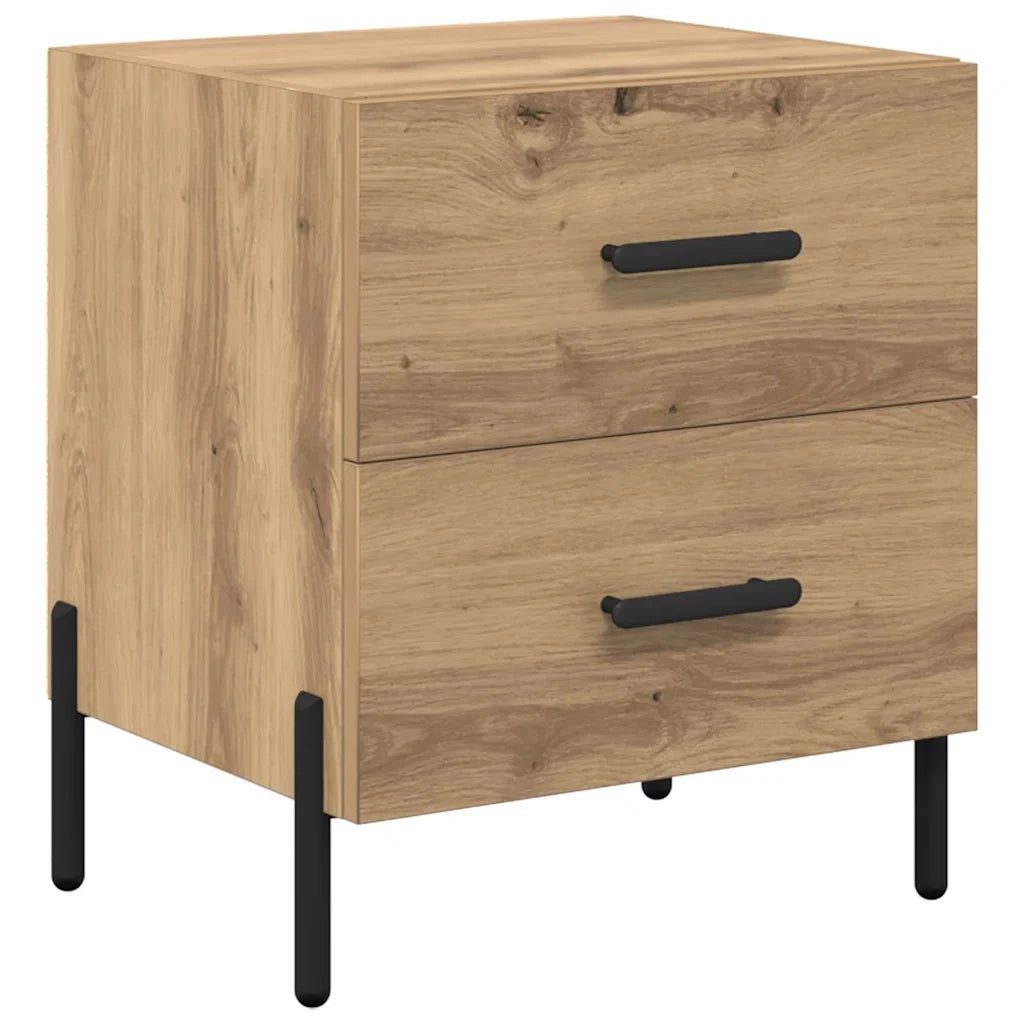 Armadio da Notte Rovere artigianale 40 x 35 x 47,5 cm 882026