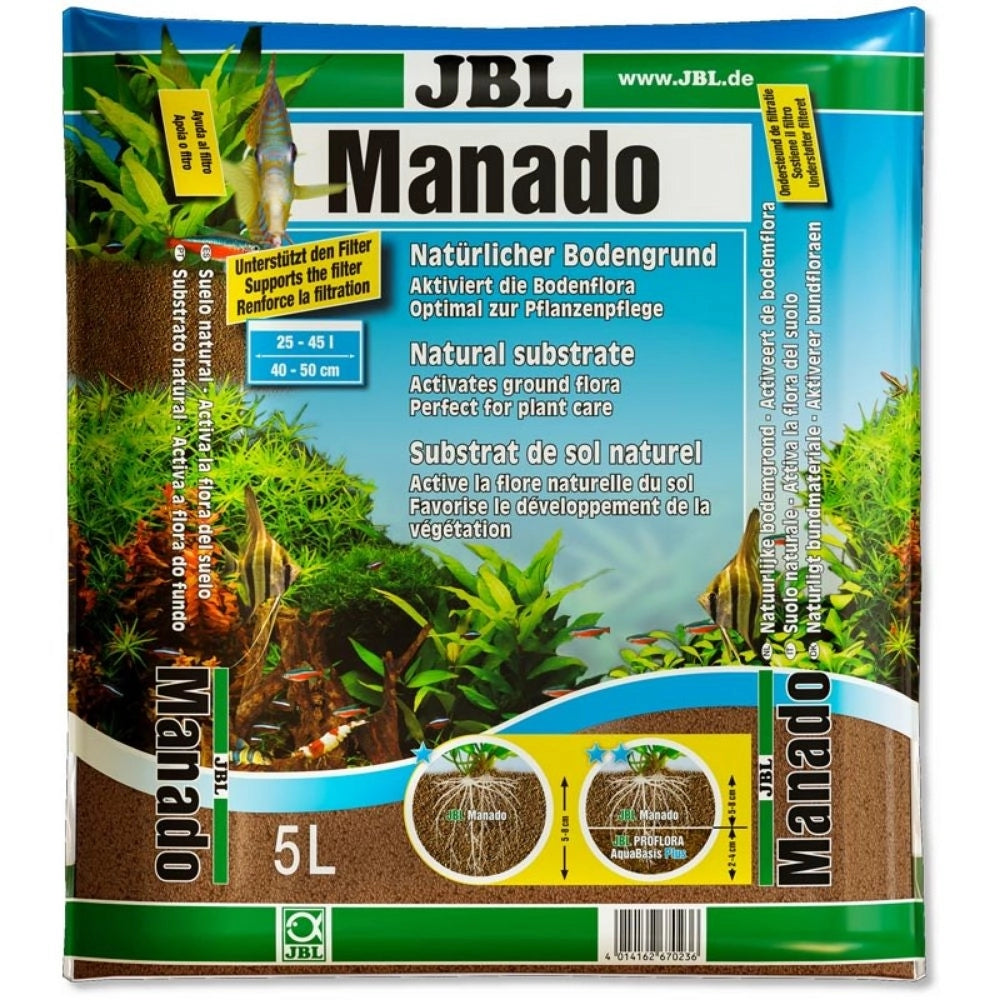 JBL Manado - Substrato per acquari piantumati Formato: 5 L