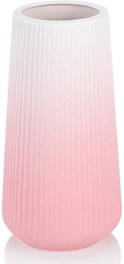 Vaso Ceramico Fiori - Design Moderno - 1 pezzo - Rosa - Fatto a Mano