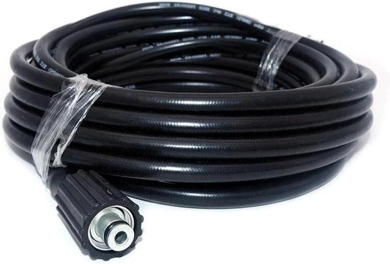 Hogedrukreiniger a gas con funzione di chiusura rapida - 10 metro - M22 14 - connessione a vite - chiusura rapida