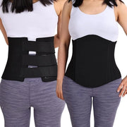 Abdominale Compressie per la Riabilitazione Post Chirurgia di Lipoaspirazione - Telaio Abdominale per il Ristabilimento della Buca Post Lipoaspirazione - Utilizzo Domestico - Nero