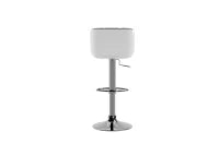 E-STYLO Sgabello moderno con alzata a gas, perfetto per arredare cucine, penisole, isole e angoli bar con stile e funzionalità, 36cm X 38.5cm H. 83/98cm