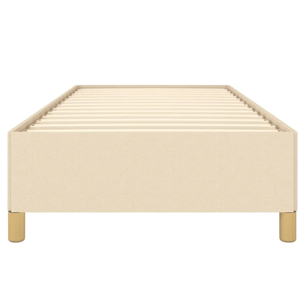 Giroletto senza Materasso Crema 90x190 cm in Tessuto 347130