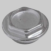 TAPPO CIECO ZINCATO  1 Sx Ø 48     MADE IN ITALY