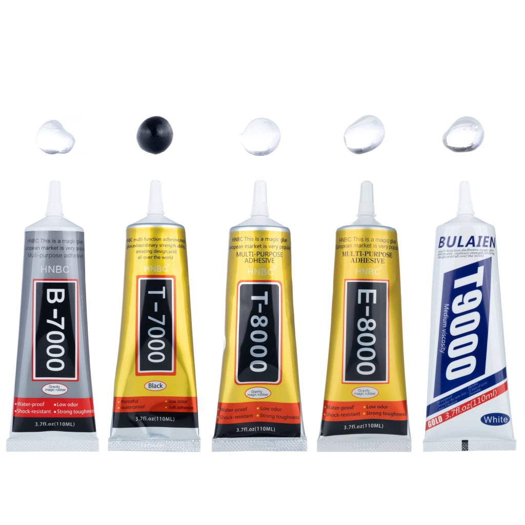 Colla T-9000 110 ml – Alta Viscosità, Trasparente | Per Metallo, Vetro, Ceramica, Plastica
