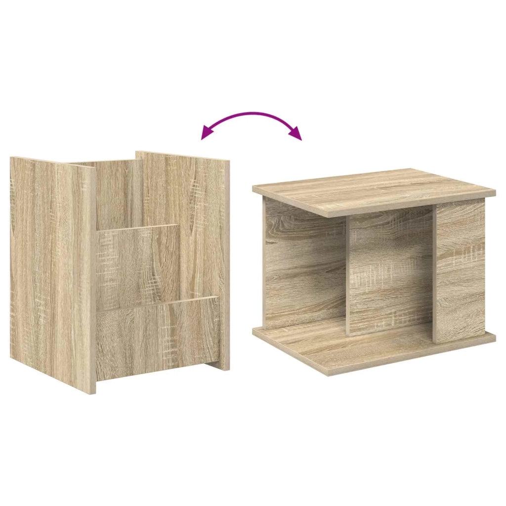 Scaffale per riviste Rovere Sonoma 35 x 35 x 45 cm CFW6800705