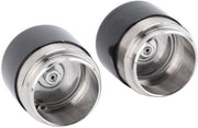 Protezione per Naaf 45mm in Acciaio Inox - 2 Pezzi - Protezione Migliorata - Con Doppio in Gomma - Adatto per Rimorchi - Molteplici Applicazioni - Protezione per Sospensioni