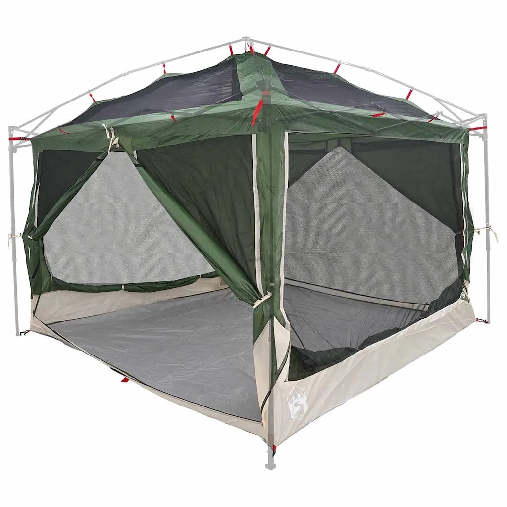 Tenda interna per 7 persone Verde e Grigio 300 x 300 x 250 cm 42004062
