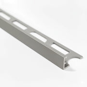 Profilo in alluminio verniciato a l per finitura parete proangle *** colore- grigio cemento - 113, confezione 1