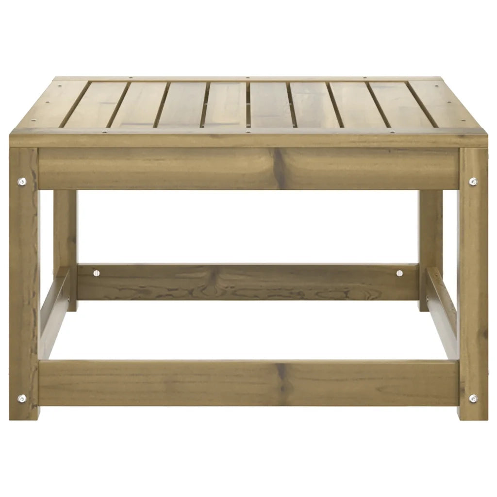 Poggiapiedi da Giardino in Legno Impregnato di Pino 844683