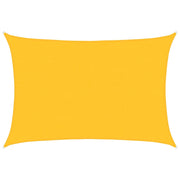 Vela Parasole | Telo Ombra | Vela da ombra 160 g/m2 Rettangolare Giallo 5x7 m in HDPE