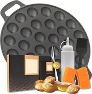 Pannello per poffertjes - Fornello per poffertjes - Pannetto per poffertjes - Pannetto per poffertjes - Fornello a poffertjes - Piastra per poffertjes