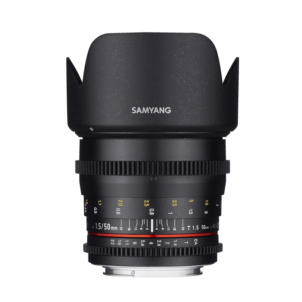MF 50 mm T1.5 Obiettivo video DSLR MFT per fotocamere full-frame e APS-C con apertura continua e soft focus Per riprese professionali