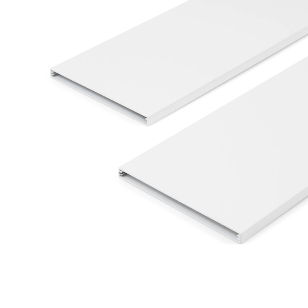 Emuca Set di divisori per interni dei casseti Vertex-Concept, 900, Verniciato bianco, Alluminio e Tecnoplastica, 1 u.
