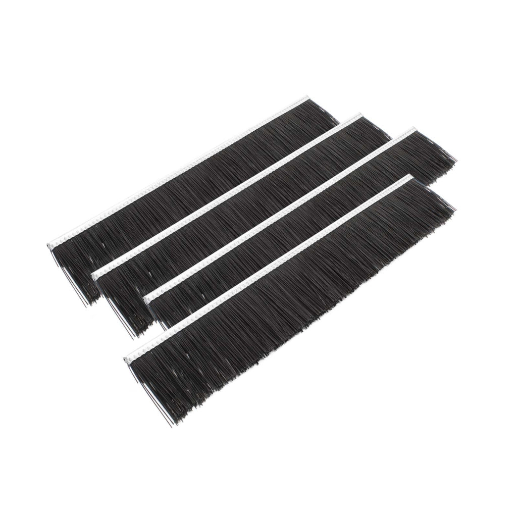 Spazzole di ricambio 50 cm per spazzatrice da prato da 95 cm 4 pezzi Trattorino tosaerba