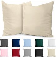 Coprisacco 40x40 Tessuto Renforzato (set da 2) - Beige - Telaio di 57 trame/cm² - Coprisacco 40x40cm - Certificato Oeko Tex -