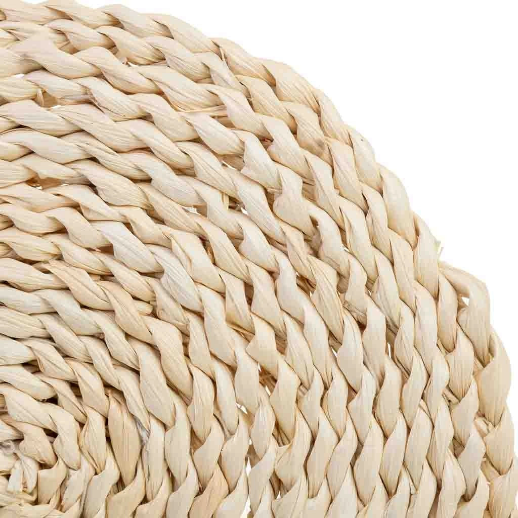 Sottopentola in fibra di mais intrecciata D35x1,5h cm